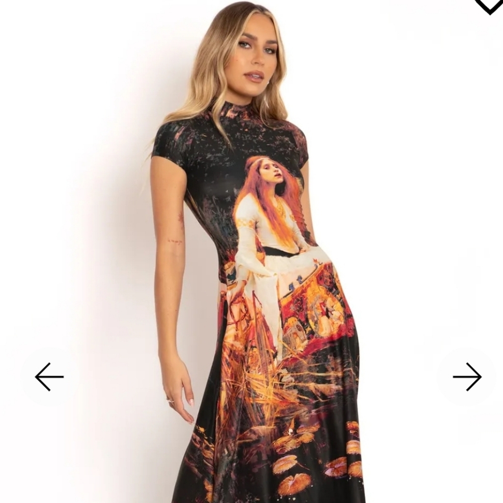 NWT Blackmilk The Lady of Shalott maxi dress Sz Med